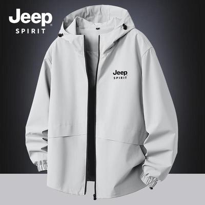 JEEP SPIRIT Men's Multi-functional Windproof Waterproof Jacket