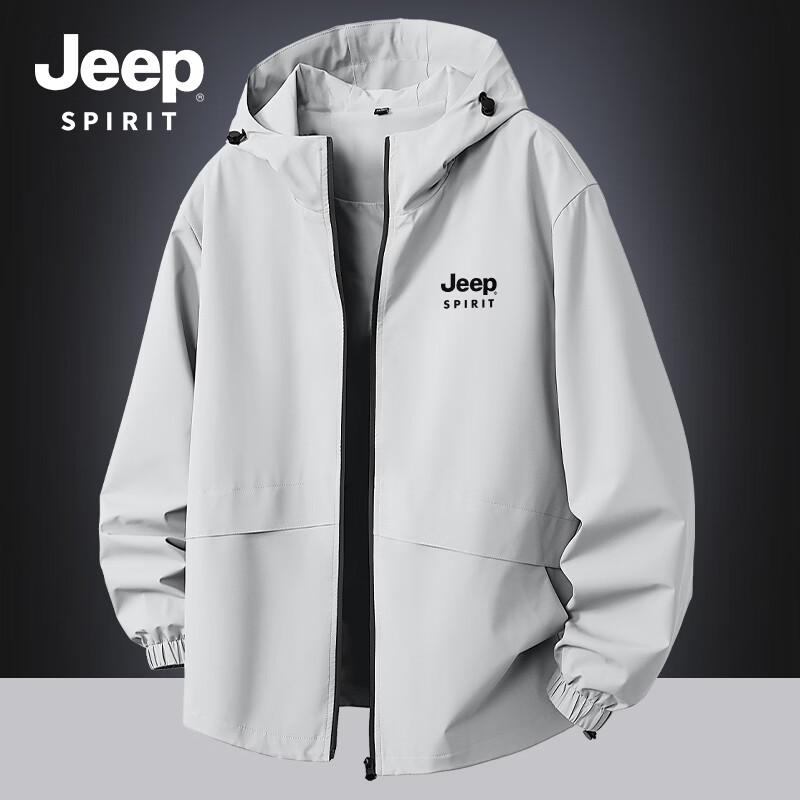 JEEP SPIRIT Men s Multi-functional Windproof Waterproof Jacket L