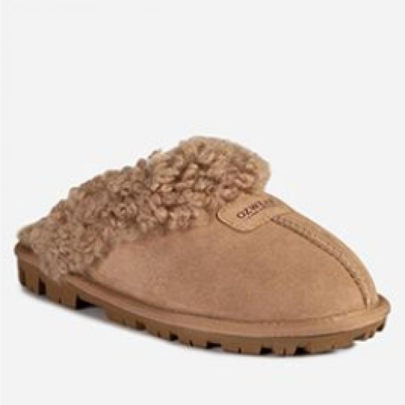 [Ozuggwear  Ozuggwear ] Damen S Coquette Lockige Hausschuhe Oz114c
