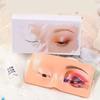 Makeup Practice Board Eyebrows Stick Eyelash Professional Fake Practice Skin Mask for Beginner Makeup Artist