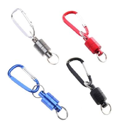 Magnetverschluss Fliegenfischer-Kescher-Freigabe Aufhängung Halter Lanyard Clip Karabiner