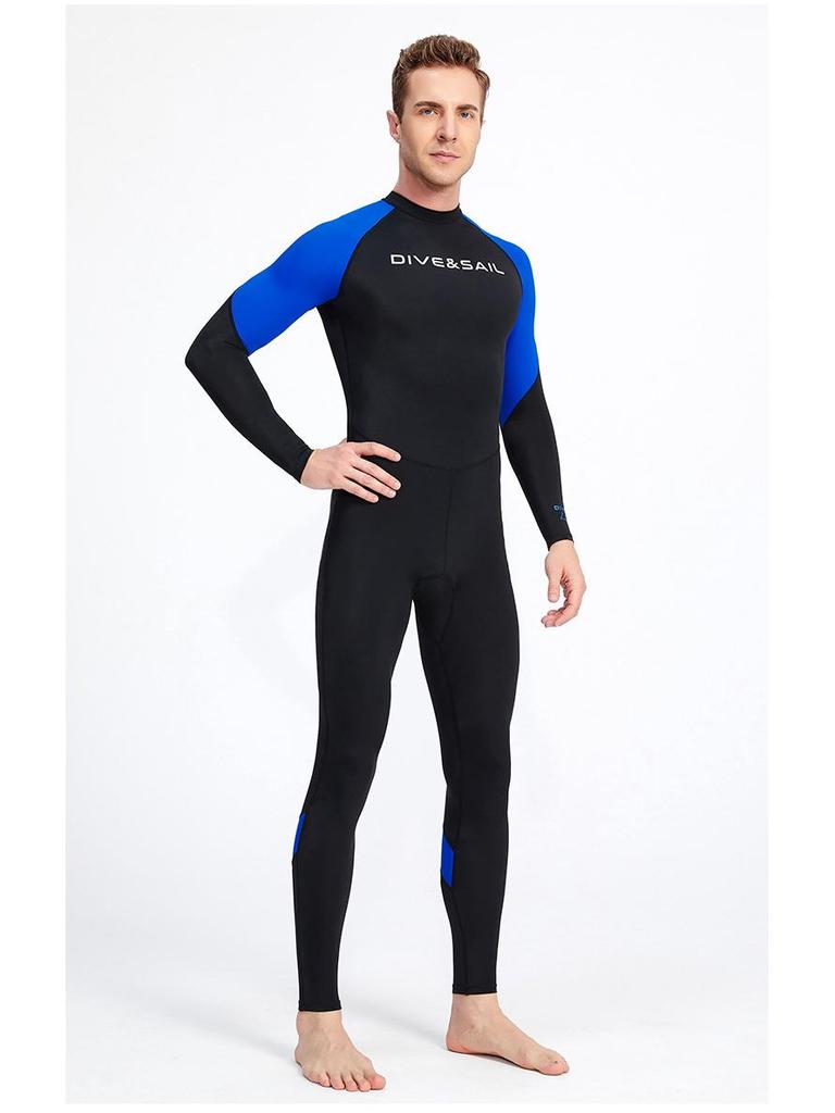 Unisex Lycra Quick-Dry Diving Suit: Thin, Waterproof, Jellyfish-Proof, One-Piece Swimsuit for Snorkeling, Surfing, Ice-Feel, Sun Protection