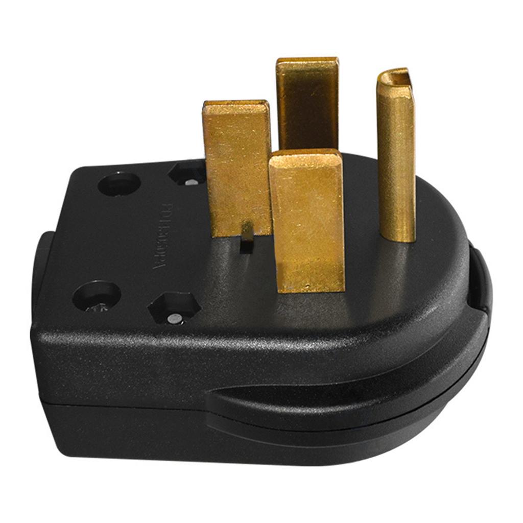 High Current NEMA 14 50P Industrial Plug 50A 125/250V 4 Poles PD1450PA For Heavy Duty Appliances