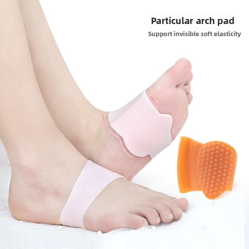New SEBS Granular Arch Support Pad for Flat Foot High Arch Foot Pain Relief Sports Sole Pad