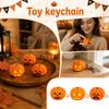 Halloween Pumpkin Stress Toy - Face Clicker Keychain Toy for Adults and Kids