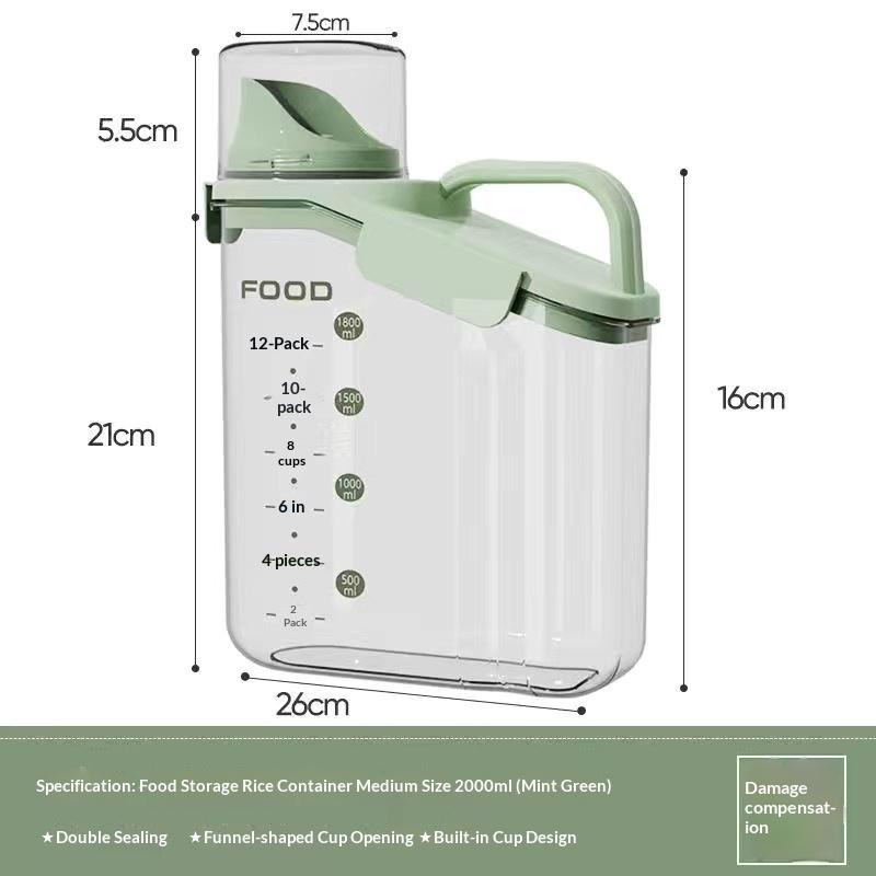 Simple Moisture-proof Sealed Cans Household Kitchen Whole Grain Cans