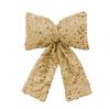 Sequins Bow Christmas Pendants For Scene Setup And Holiday Props Decorations