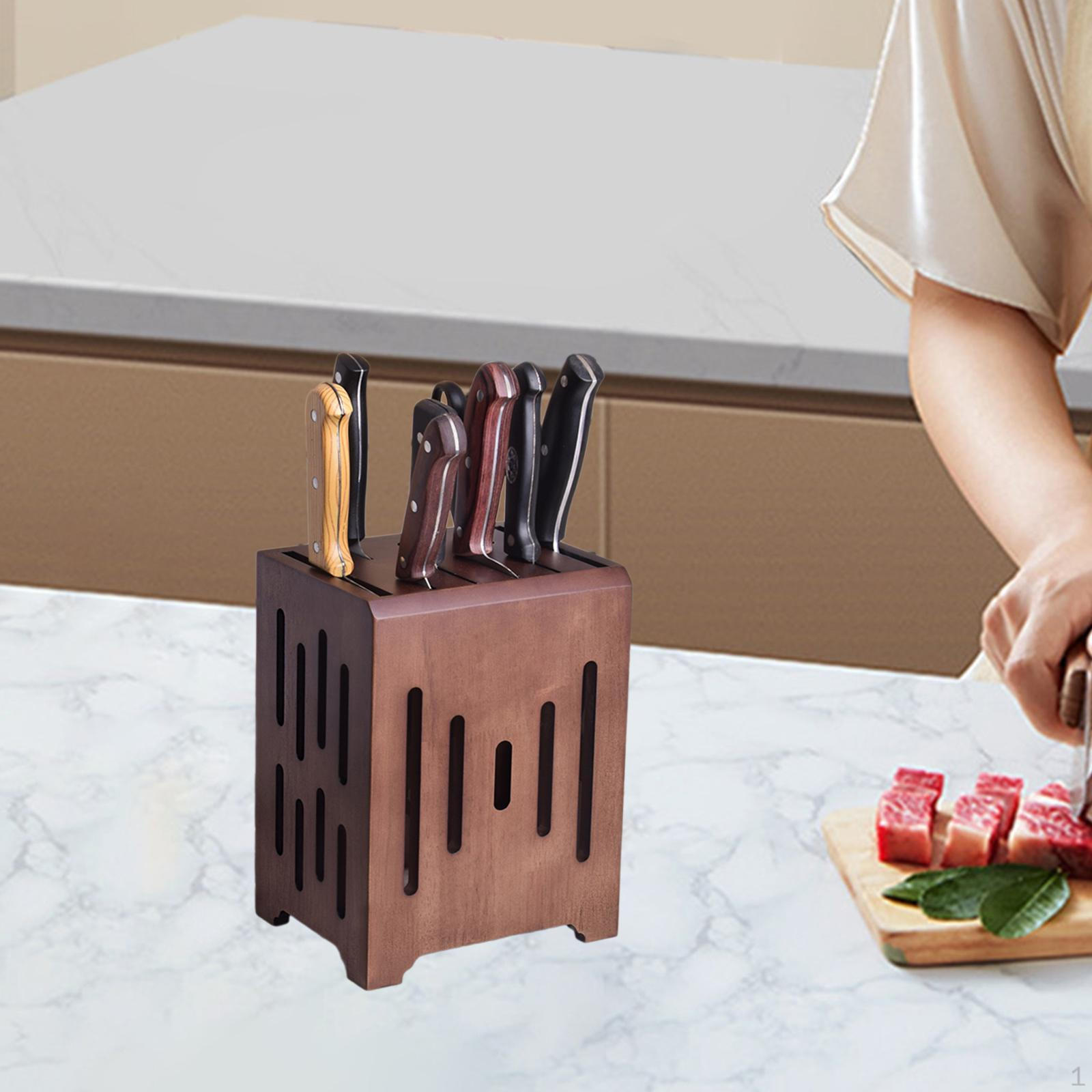 

Подставка для ножей, экономит место на столешнице, универсальная, подставка для хранения ножей кофейный