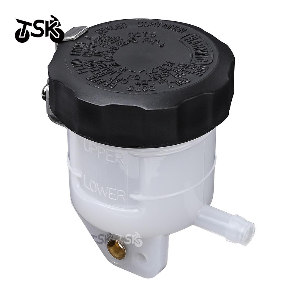 Motorcycle Universal Brake Master Cylinder Brake Fluid Reservoir For Suzuki For Kawasaki Brake Oil Tank Upper Pump Oil Cup