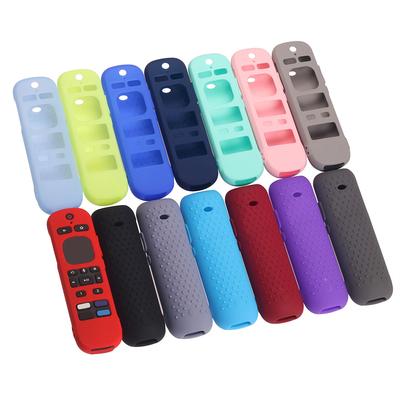Silikonové ochranné pouzdro pro Roku Voice Remote Pro / RC-MC1 Nárazuvzdorný kryt pro Roku TV Steaming Stick 4K+ dálkové ovládání