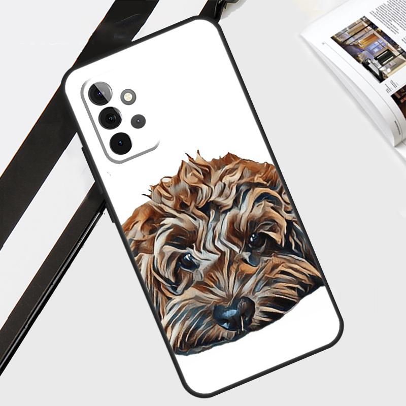 Brown Cockapoo Case For Samsung Galaxy A54 A34 A14 A56 A36 A26 A16 A06 A12 A22 A32 A52 A13 A53 A15 A35 A55