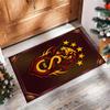 Tappeto Morbido Antiscivolo per Interni con Motivo Calcio Galatasaray FC Tappetino Decorativo Sportivo per Camera da Letto