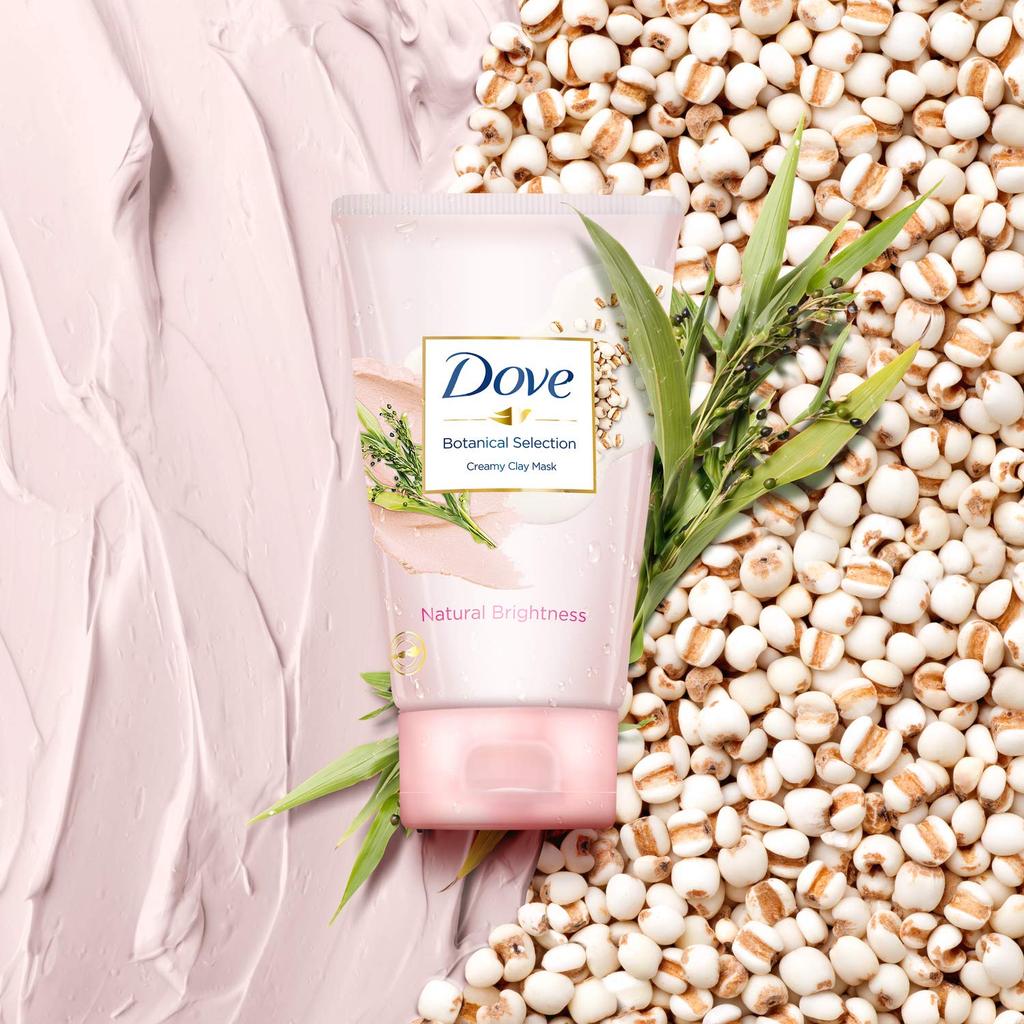 Dove Botanical Selection Natural Brightness Clay Mask 120g