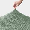 2pcs/set T Jacquard Chair Seat Cover All Wrap Elastic Armchair Cushion Cover Non-slip Dust-proof Protector for Living Room Hotel