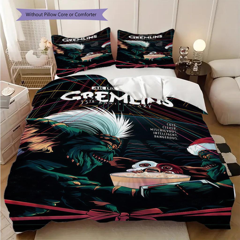 Nightmare Elm Street Threepiece Set 1 Duvet Cover 2 Pillowcase Without Core Duvet Cover And Pillowcase Christmas Birthday Gift Bedding Set