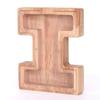 Wooden Letters Piggy Bank DIY Creativity Coin Banknotes Children's Money Box Funny Money Organizer Storage Box Home Decors
