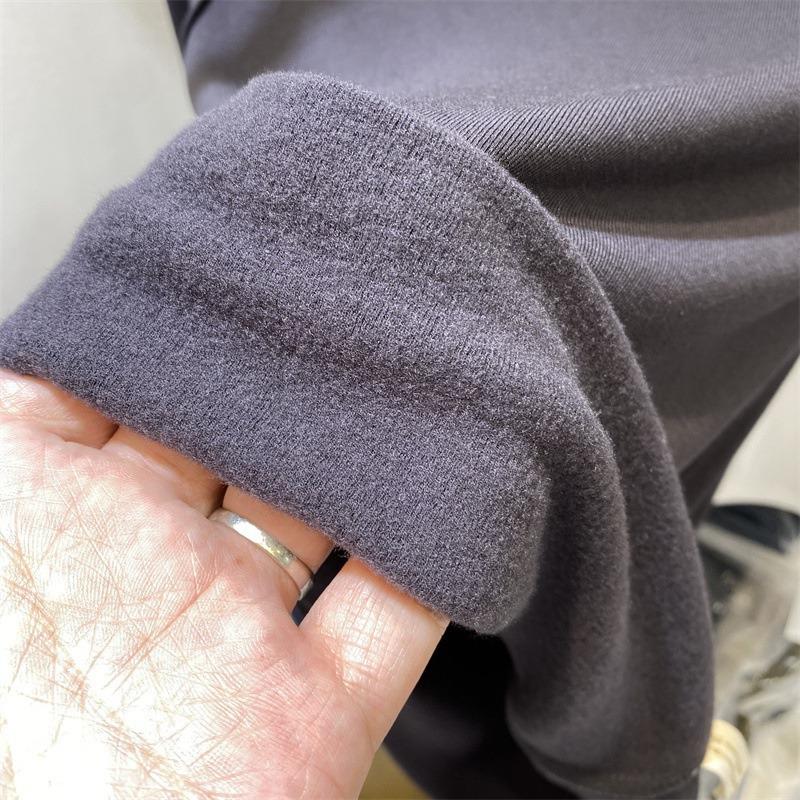 Half High Collar Bottoming Shirt for Women Long Sleeves Top