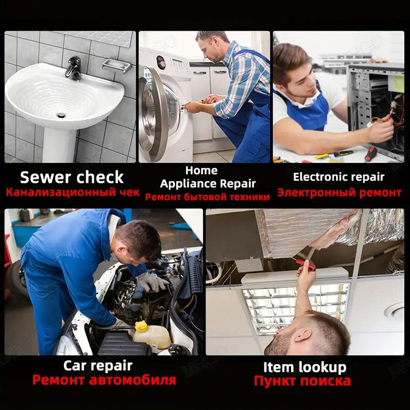 Mini HD Endoscope Camera - Waterproof IP67 Industrial Inspection Camera for Android Phone Pipe Auto Use