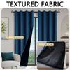 1 st Enfärgad full mörkläggning och solskydd 100% Mörkläggningsgardiner, mörkläggningsgardiner för sovrum och vardagsrum