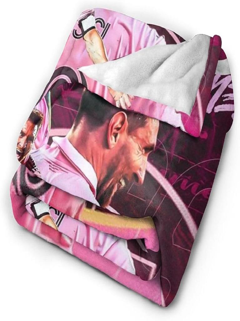 Cozy Lightweight Fleece Throw Blanket Plush Soft Blankets for Couch Sport Fans Gift Bedroom Decor Kids Adults x Inches