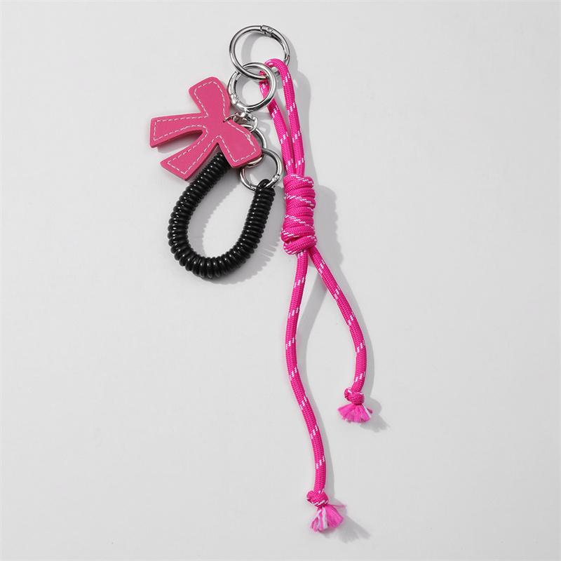 Bag Charm Niche Personality Mobile Phone Car Bag Pendant Woven Lanyard Bag Hanging Decoration For Men And Women.
