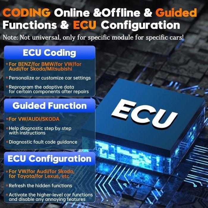 Outil de Diagnostic automobile - D9S - Écran 9,7 pouces - WiFi - Compatible BMW et 10 000 modèles