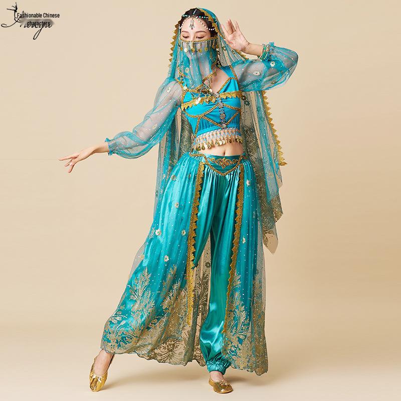 Halloween Jasmine-Inspired Adult Dance Costume Set