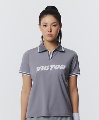 Bigteo Noble Badminton Women'S Collared T-Shirt (Vt26Ats001F)