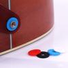 Guitar Strap Lock Rubber Bass Guitar Parts Wooden Electric Guitar Accessories Strap Locks Blocks