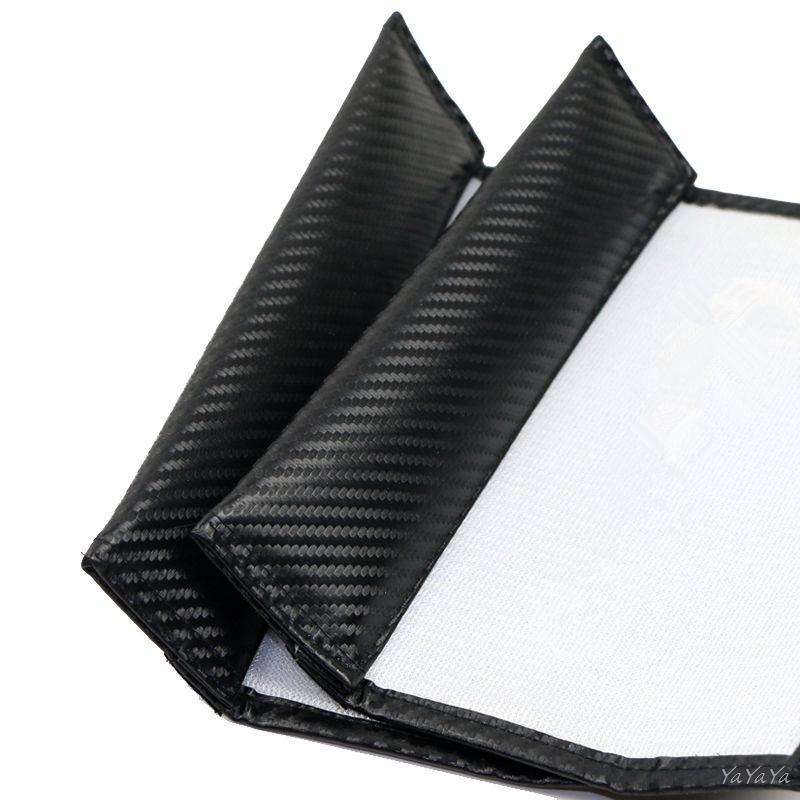 2pcs Car Seat Belt Shoulder Protect Covers Auto Accessories For Mercedes Benz AMG GLS GLA GLB GLC GLE CLS A B C E Class Stickers