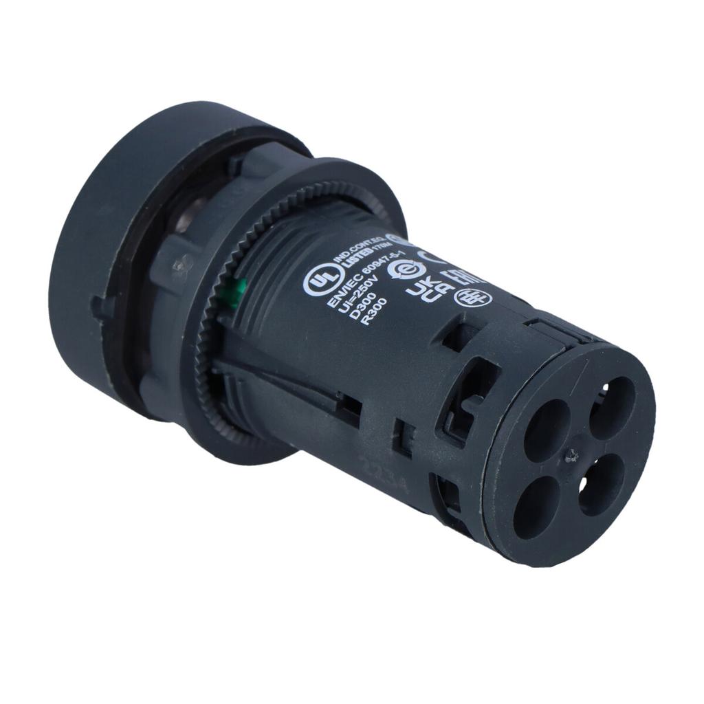 Harmony XB7 Flat Green Push Button with Automatic Return