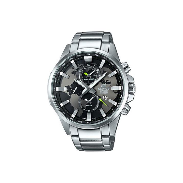 CASIO Men EDIFICE Black Watch EFR-303D-1AVUPR Silver Regular Watch Box