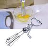 Double Wheel Egg Whisk Manual Kitchen Mixer Household Hand Crank Egg Beaters  Bakery