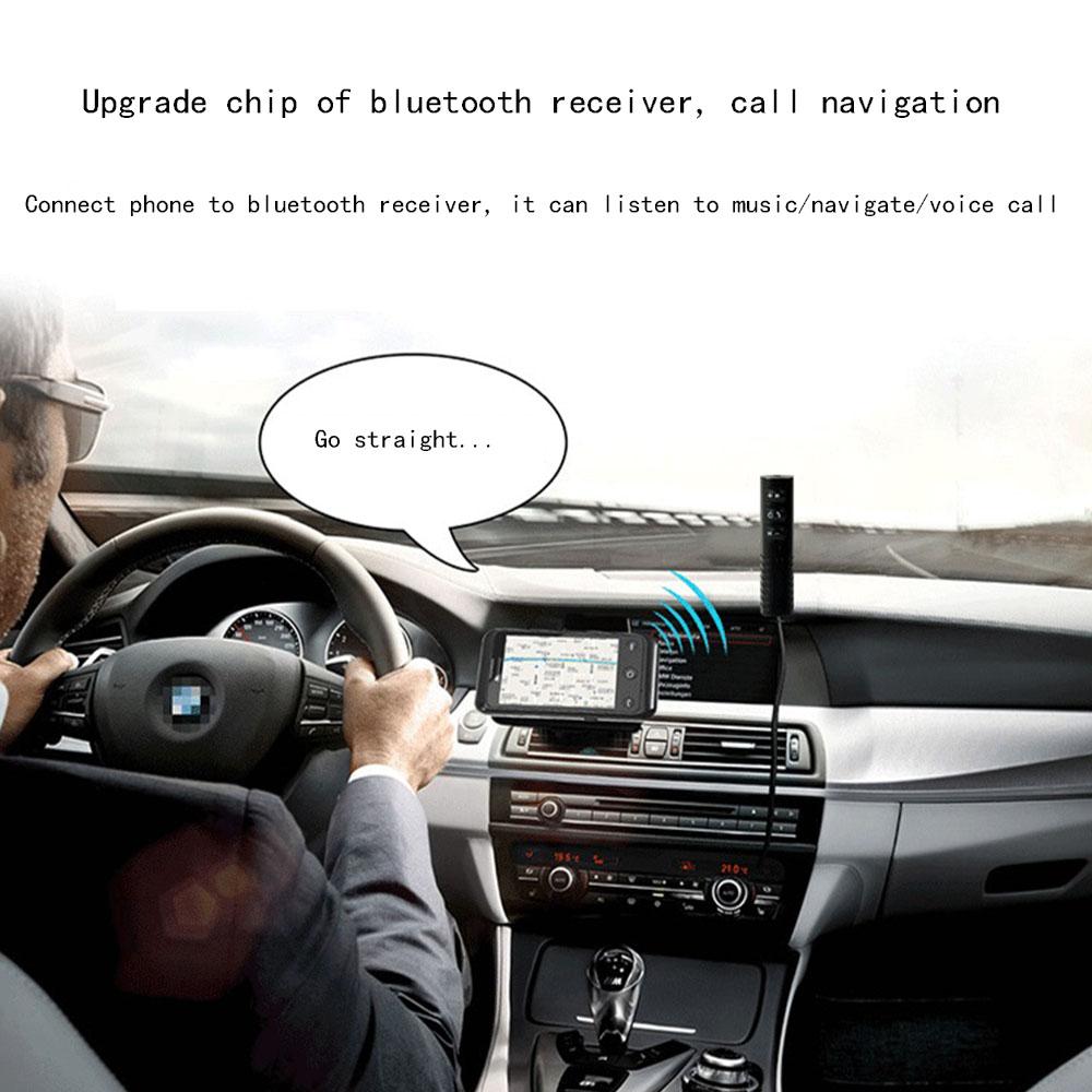 Universal 3.5 Jack Bluetooth Receiver Car Kit AUX Audio Receiver Music Reception Broadcast Car Hands-free