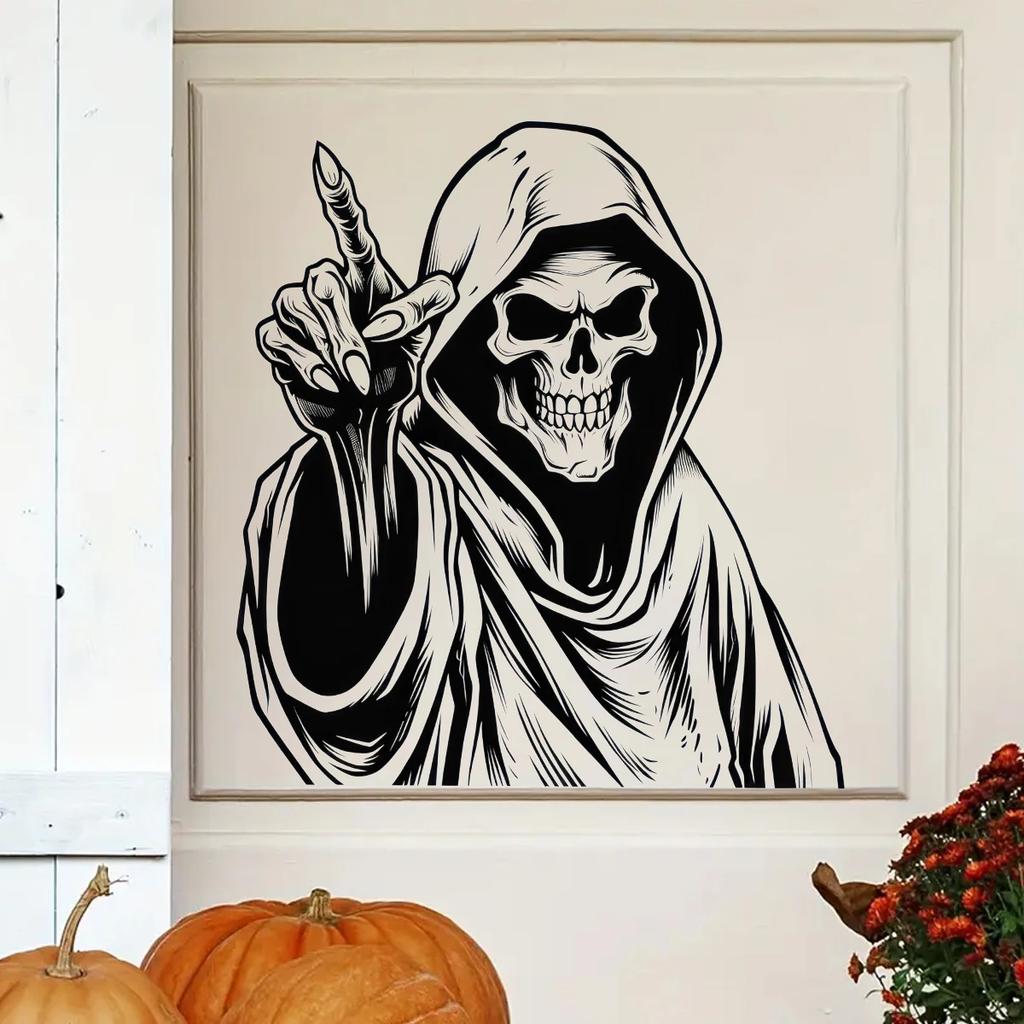 Evil Spirits Bat Horror Wall Stickers Halloween Decorations Bedroo Atmosphere Home Decor Accessories Living Room Wall Decals
