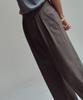 ERER Men Pintuck Slacks Khaki
