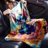 1pc Stitch Printing Blanket - Soft, All-Season Throw for Living Room, Bedroom,Personalized Gift with Adorable Cartoon Design