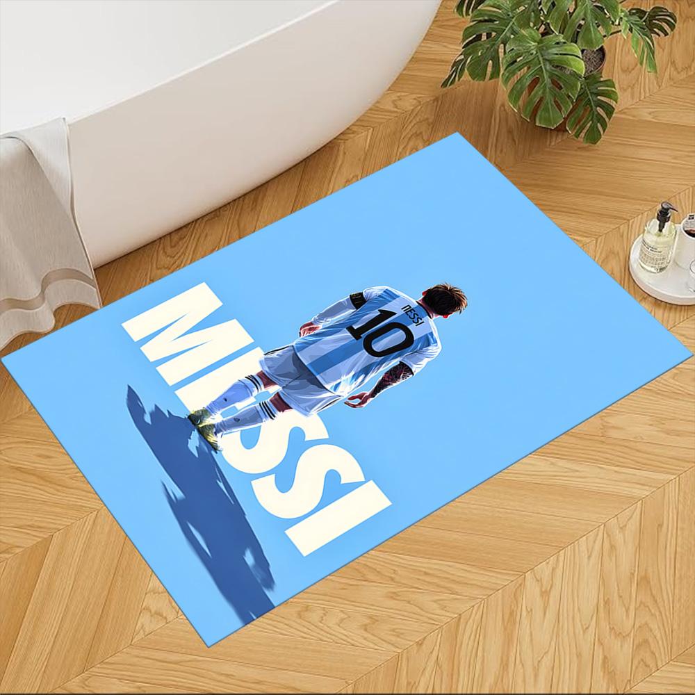 Messi Large Mouse Pad Desk Mouse Pad Study Desk Mat Non-Slip Rubber Bottom Office Desk Accessory