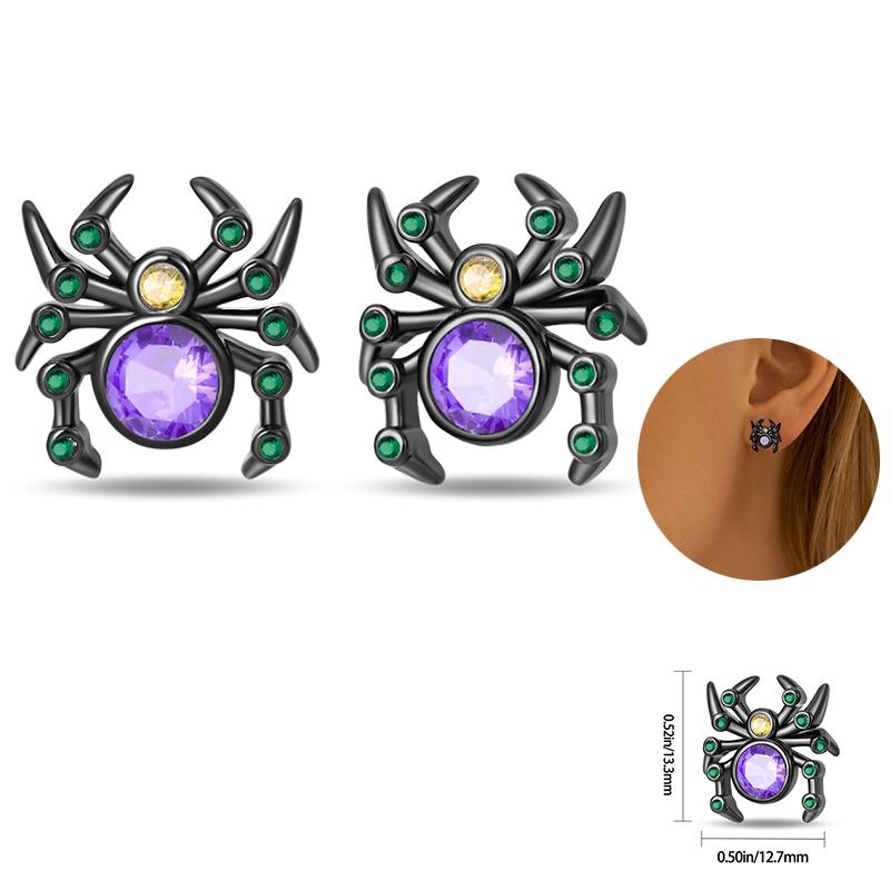 Ladies Sweet 925 Silver Ocean Star Flower Butterfly Design Trendy Earrings Birthday Commemoration Day Fine Sweetheart Jewelry