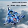 Remote Control Shockproof Stunt Fighter Drone Quadcopter Foam Jet Toy
