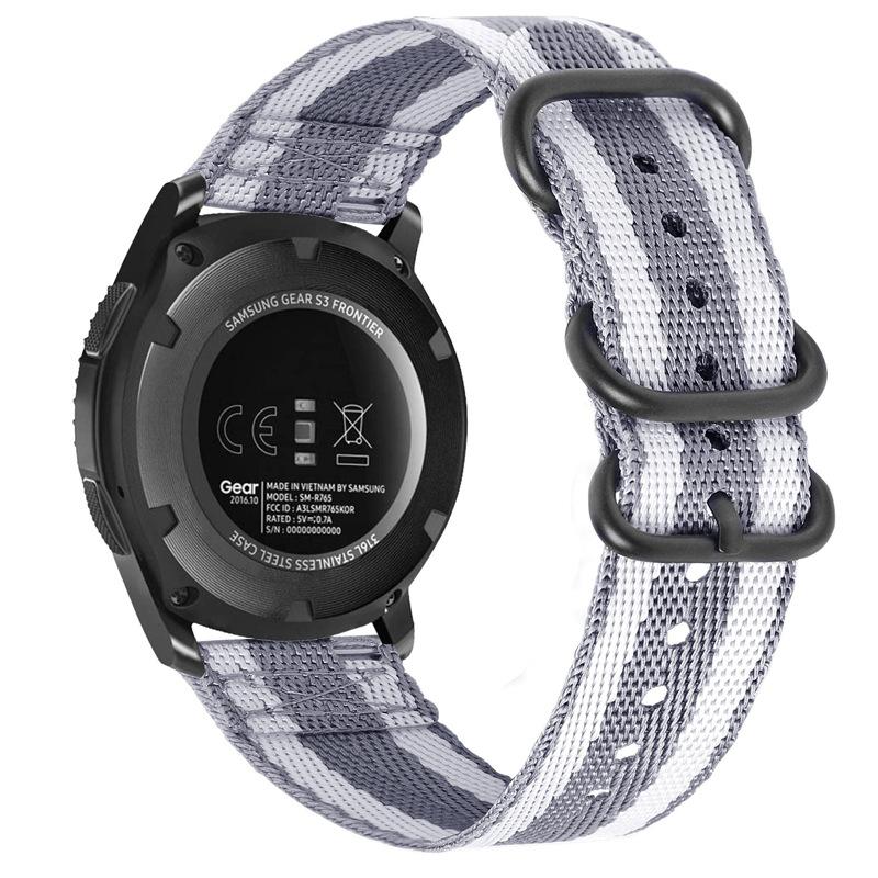 

22mm Nylon Loop Strap For COROS APEX 4 42mm PACE Pro/3 Bracelet Watchband Suunto Vertical 2-1 Race 2-S/Run/Ocean/9 Peak Pro Belt For 22mm Width