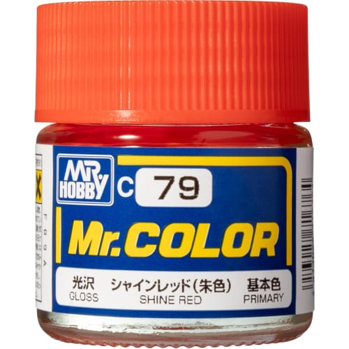 

GSI Creos Mr. Color Shine Red Gloss 10ml Model Paint C79