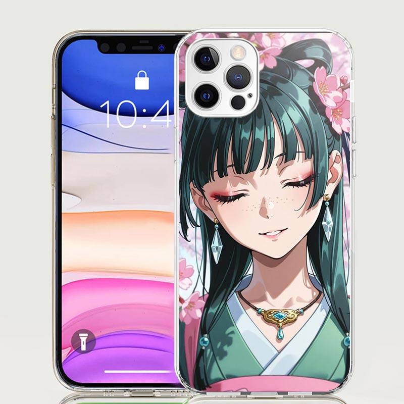A-Apothecary D-Diaries Maomao Phone Case For iPhone 17 Air 16 15 Plus 11 14 Pro Max 13 Mini 12 7 8 + SE Pattern Art Customized C