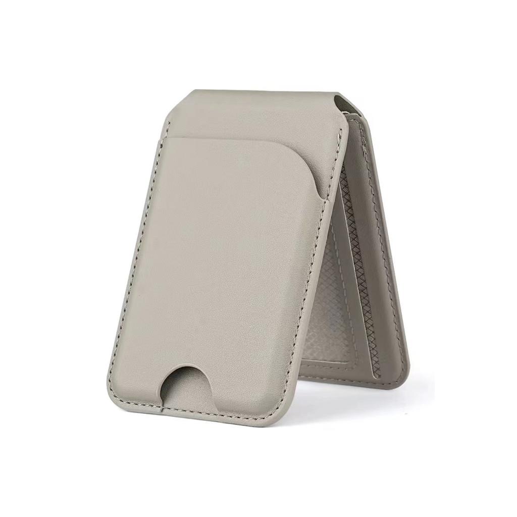 Magnetic Wallet Card Holder For IPhone 16 Pro Max/15Pro/14Pro/13/12 Series Compatible With Magsafe Contains 5 Card Slots Design