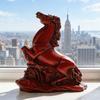 Feng Shui soška koně 2026 rok koně dřevěná figurka pro prosperitu, úspěch, pozitivní energii, dekorace kancelářského stolu, bohatství, štěstí, ozdoba zvěrokruhu
