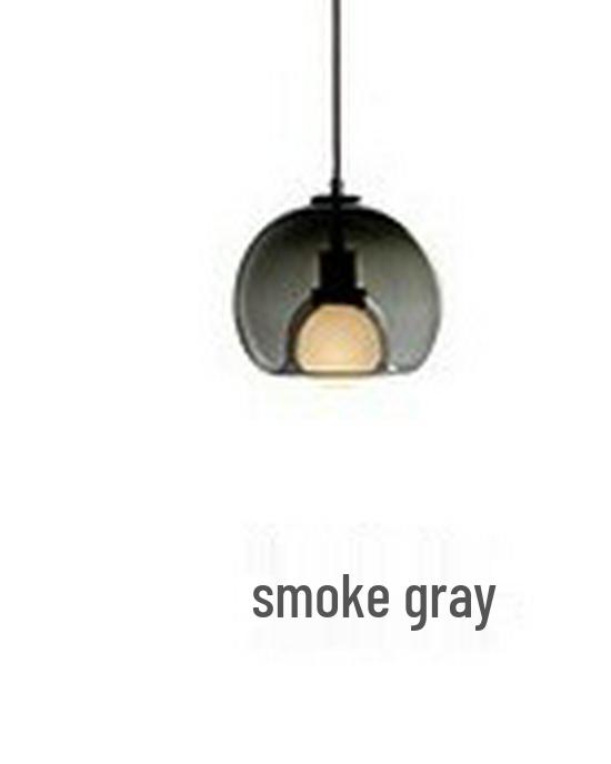 

Nordic Modern Minimalist Bedside Pendant Light – Creative Single-Head Designer Glass for Bedroom/Dining Room. Without Light Source