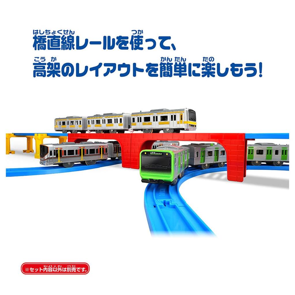 TAKARA TOMY Plarail R-17 Bridge Straight Track Train Toy
