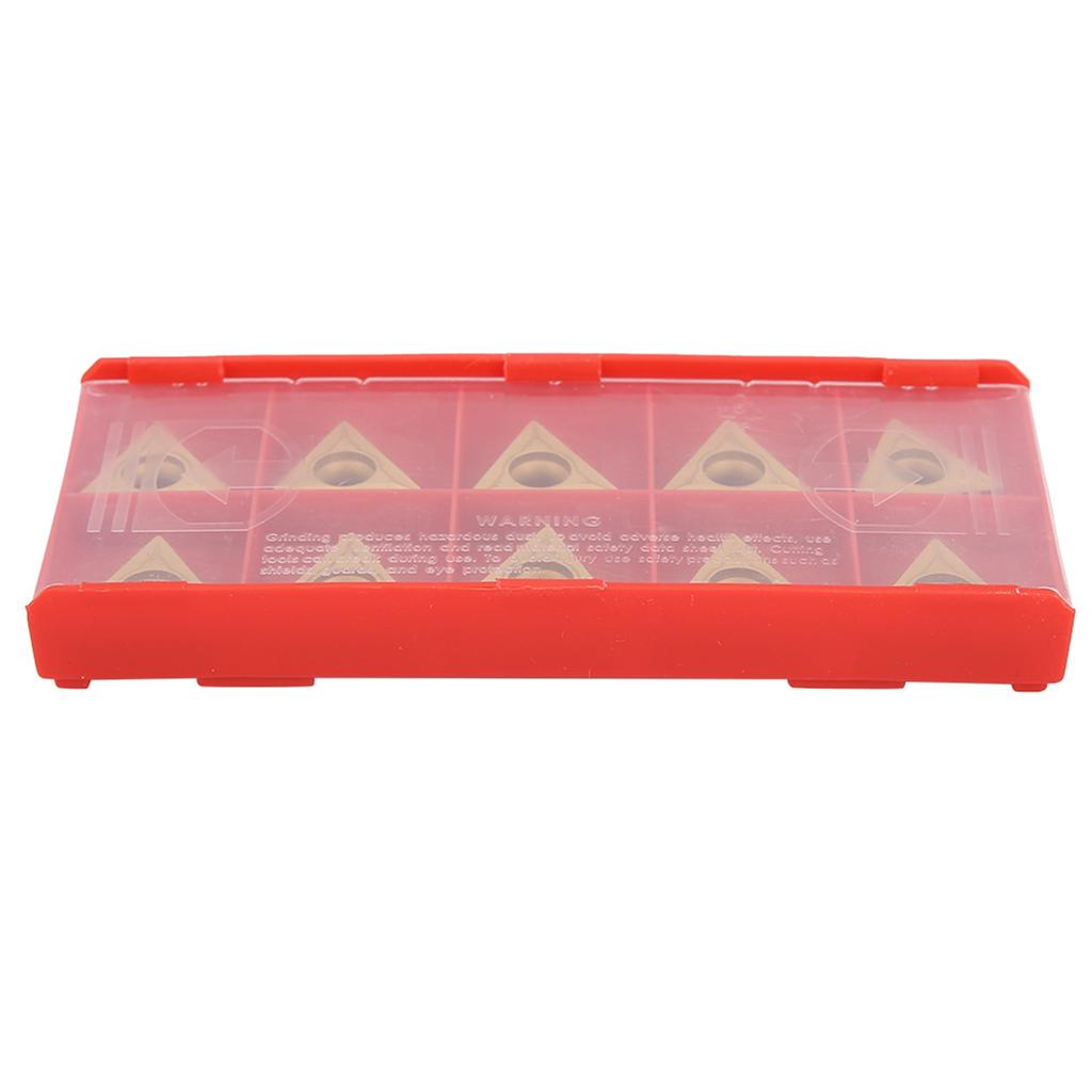 10pcs TCMT 16T304 Triangular Tungsten Steel Carbide Blade Insert CNC Turning Tool