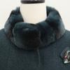 Shiz Madam Brooch Rex Collar Alpaca Coat For Mom In 50s   Model J31746