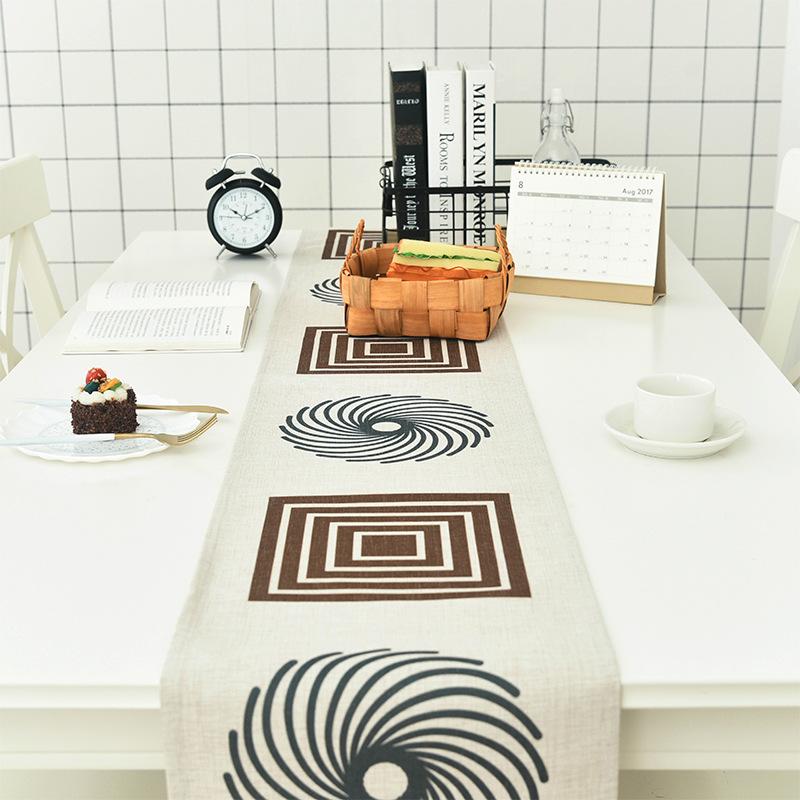 Modern Simple Thick Table Flag Nordic Coffee Table Tv Cabinet Dust -Proof Cover Cloth Table Runner Home Supplies